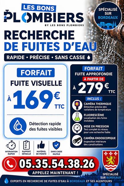 Recherche de Fuite Talence